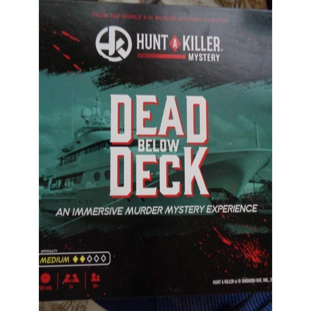 Hunt a Killer Mystery Game Dead Below Deck